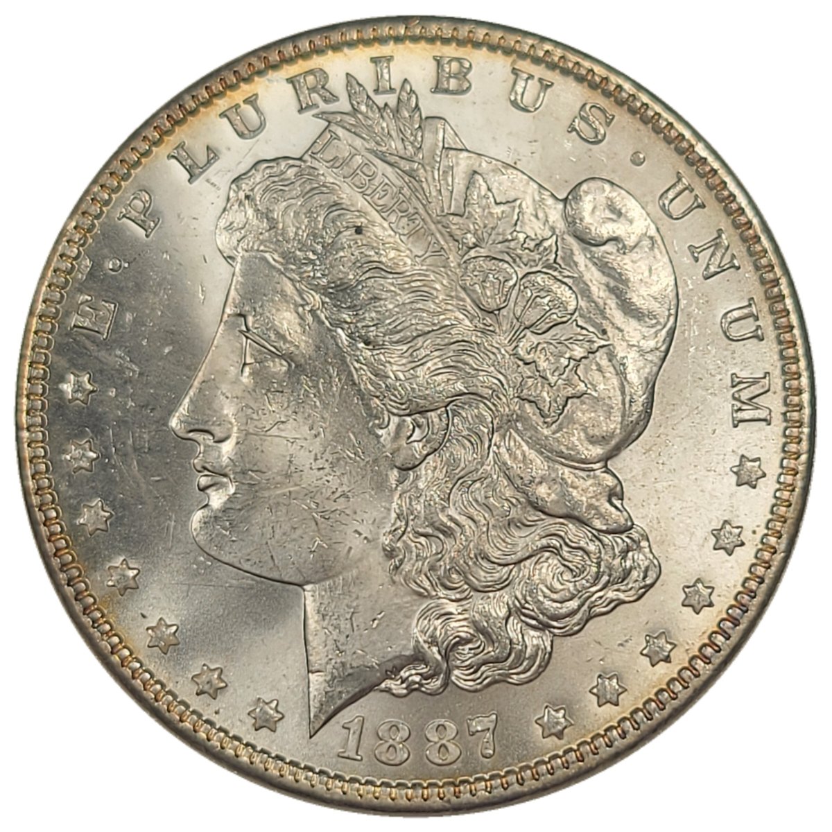 1887-$1-Morgan-Dollar-#16---Gold-Trade-#16-Of-17